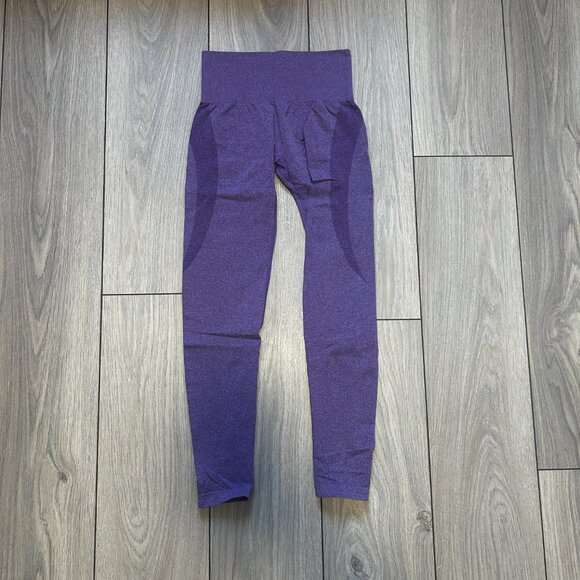 NVGTN Contour Seamless Leggings (Purple) - Picture 2 of 2